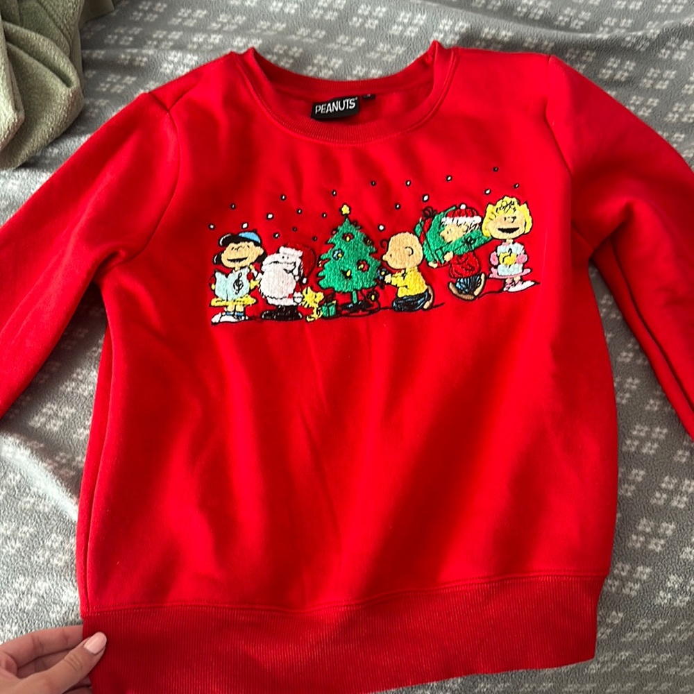 Peanuts Christmas crew neck